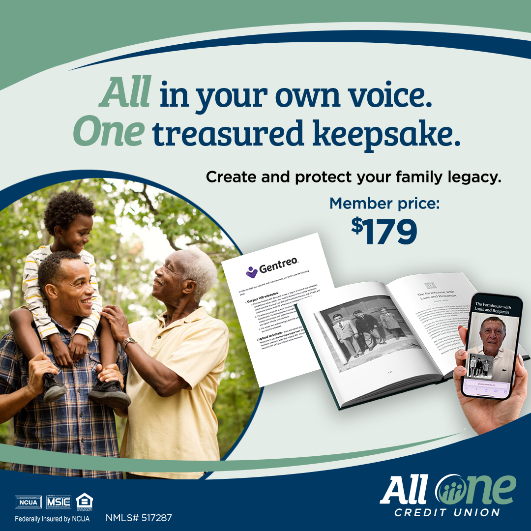 All in your own voice. One treasured keepsake. Create and protect your family legacy. Member price: $179